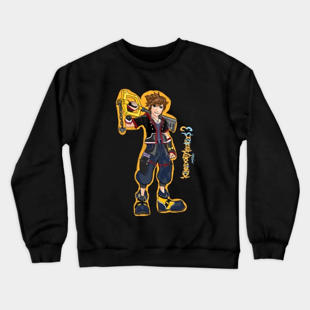 Realistic Sora Crewneck Sweatshirt by ChibiLevi